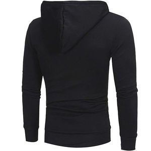 Sudaderas con Capucha Casuales con Cremallera de Diseño Personalizado para Hombre, Sudaderas con Capucha de Forro Polar para Invierno, de Algodón y Poliéster Grueso, Lisas y Teñidas - Product Image 6