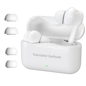 2024 Wooask auriculares traductor de voz 144 idiomas traducción de diálogo en línea auricular interpretación simultánea M3 - Product Image 1