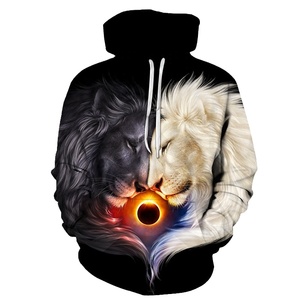 Winter Oem Sublimation Print Blank Hoodie Plus Size <b>Sweatshirt</b> Polyester Fleece Custom logo Hoodies for Men - Product Image 5