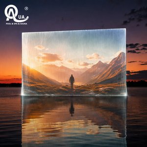 Pantalla de Proyección de Agua para Exteriores, Fuente de Agua con Pantalla, Sistema de Espectáculo Acuático Multimedia, Diseño Personalizado - Product Image 2