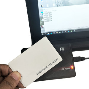 Driverless 10-digit/8-digit USB giao diện ID Đầu đọc thẻ với <span class=keywords><strong>Wiegand</strong></span> kiểm soát truy cập 125Khz cardissuer - Product Image 1