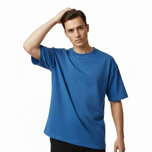 T-shirt uni pour hommes fournisseur d'usine personnalisée OEM vente en gros de coton doux confortable respirant gym casual streetwear vêtements de sport - Product Image 1