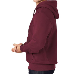 Pull lourd de haute qualité French Terry Hoodies Drop Shoulder No Strings Heavy Oversized Men Pullover Hoodies - Product Image 6