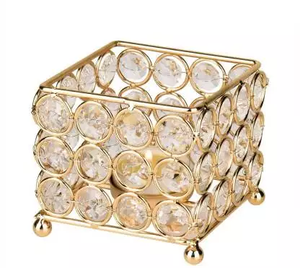 Bougeoir en cristal, décoration de la maison, autre support de bougie brillant, pour l'intérieur et l'extérieur - Product Image 1