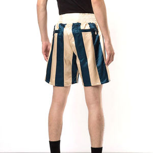 Shorts de boxe MMA unisexes à étiquette privée, logo et couleurs personnalisés, spandex/polyester respirant, séchage rapide, service ODM - Product Image 4