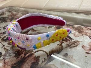 Diademas estilo turbante de diseñador para mujer, diademas de terciopelo hechas a mano indias con estilo, diademas de terciopelo de moda para mujer - Product Image 2