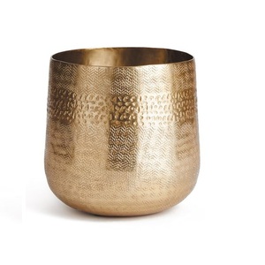 Vase à fleurs en métal en aluminium de meilleure qualité Vases à fleurs en métal modernes en aluminium de conception faite à la main pour la maison de pièce maîtresse de mariage de fête - Product Image 5