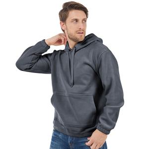 Sudadera con Capucha para Hombre, 100% Algodón, Lisa, Estilo Urbano, Ecológica, Cuello Alto, Tejido de 360g, Invierno, Impresión Serigráfica - Product Image 5