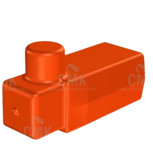 Kit de Terminación Powerfeed para Sistema de Barra Colectora DSL, Marca CMK, Exterior de PVC Rojo e Interior de Acero Inoxidable, Caja de Terminación de Alta Calidad, Empaquetado en Caja, MOQ 50 Piezas - Product Image 1