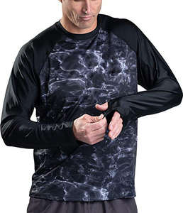 Nueva llegada Sublimación Impresión Rendimiento UPF 50 + Protección solar Poliéster transpirable Ropa de pesca Jersey Camisas - Product Image 1