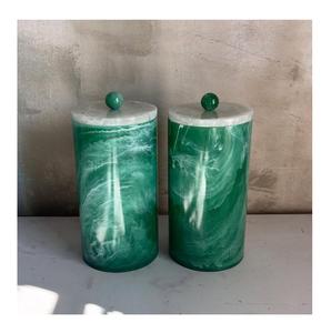 Stylish Luxury Resin Food Storage <b>Jar</b> <b>with</b> Flip Top <b>Lid</b> Microwavable & Dishwasher Safe for Kitchen Countertop Use - Product Image 1