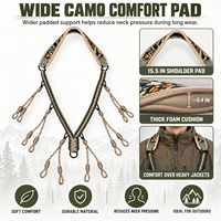 Cordon en nylon tressé à la main pour le porte-couillon de chasse au canard, avec boucles de suspension, durable, à dégagement rapide, léger, pour la chasse aux oiseaux aquatiques