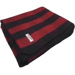 Top quality Woolen Blankets made premium wool for outdoor camping picnic emergency use Soft Warm Winter Blankets By Avior