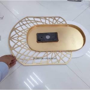 Último patrón, llegada, calidad Superior, hecho de Metal, chapado en oro de alta calidad, aspecto atractivo, cuenco para servir chocolates para bodas - Product Image 1