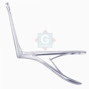 Pince à antrum chirurgicale de classe I certifiée CE -5555-22, qualité supérieure, en acier inoxydable, réutilisable, manuelle, pour ORL - Product Image 1