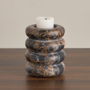 Adorable <b>Marble</b> <b>Candle</b> <b>Holder</b> Elegant Table Centerpiece Stylish Decorative Accent Romantic And Festive Home Display - Product Image 5