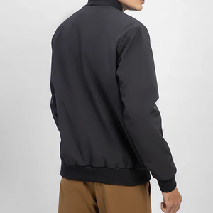 Veste bomber camouflage enduite Letterman Pride pour unisexe, saison printemps, logo sur le devant - Product Image 6