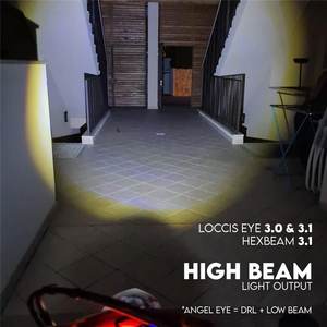 Lampe LED RGB Sherco 3.1 HX_S3 HexBeam pour positionnement avant (retrofit/mise à niveau) - Product Image 5