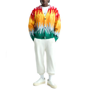 Premium Wool <b>Cardigan</b> Custom Logo Private Label High Quality Fashion New Design Wholesale - Product Image 1