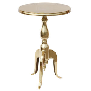 Muebles de sala de estar clásicos superventas, mesa de centro de aluminio, mesa auxiliar para decoración de sala de estar - Product Image 6