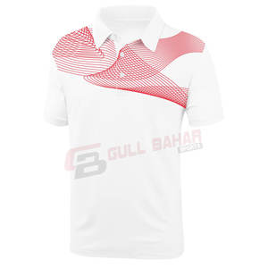 เสื้อยืดโปโลสำหรับผู้ชายออกแบบได้ตามต้องการระบายอากาศได้ดีมีขนาดพิมพ์โลโก้บนผ้าใบ - Product Image 2