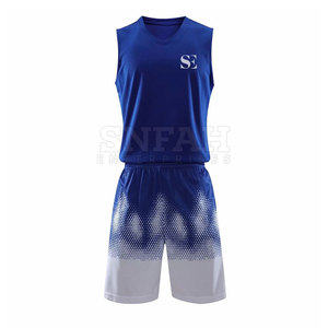 Nombre personalizado y número de equipo transpirable 100% poliéster sin mangas deportes Jersey hombres y mujeres Transferencia de Calor uniformes de baloncesto - Product Image 1