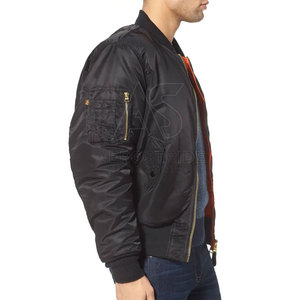 Chaqueta Bomber de Invierno para Hombre, Diseño Único, Lavable, Cuello Alto de Lona, Logotipo Frontal, Transpirable, Ecológica y Ligera - Product Image 5