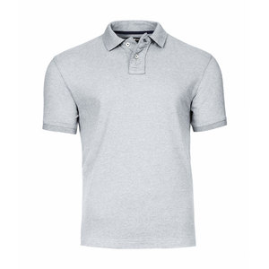 Personalizado 100% algodón 250 GSM de gran tamaño de los hombres de manga corta antiarrugas para Polo hombro caído estilo Vintage con sólido - Product Image 5