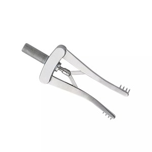 Écarteur à rétention automatique Alm Écarteurs à spéculum émoussé Instruments orthopédiques chirurgicaux en acier inoxydable de haute qualité 3 dents 4x4 - Product Image 5