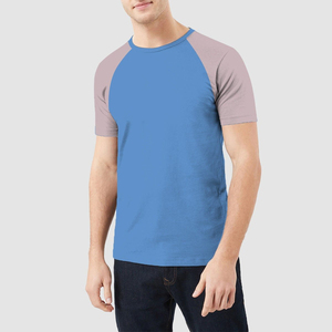T-shirts raglan pour hommes – Nouvelle collection été – Manches raglan décontractées – Couleurs unies – Vente en gros - Product Image 6