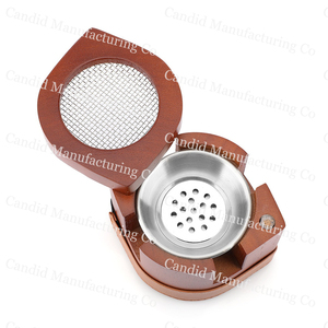 Brûleur de Bakhoor de travail islamique en bois et en métal de qualité supérieure pour le brûleur Dakhoon décoratif à la maison en Inde - Product Image 3