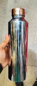 Custom Handmade Copper <b>Bottles</b> with Handles Along with Painted Bases Ideal for Holistic and Healing Product Supply Stores - Product Image 2