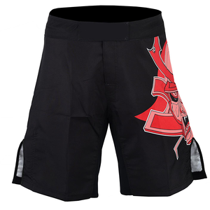 Top Trending Martial Arts Wear Custom <b>Heat</b>-Transfer Printed Stretch Side Printed <b>Knee</b> Length Sportswear MMA Shorts Adults - Product Image 1