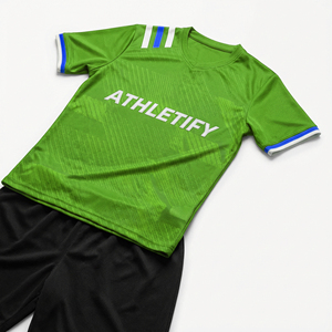 Kits de football d'équipe personnalisés 2026 Ensemble de maillots et de shorts de football pour hommes Uniforme d'entraînement respirant Respirant Durable - Product Image 1