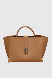 Bolsos Tote Elegantes de Cuero 100% Genuino para Damas, Resistentes al Agua, con Cierre, para Uso Diario, MOQ Bajo, Etiqueta Privada Personalizada, Todas las Temporadas - Product Image 2