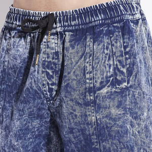 2025 tendance 100% coton hommes respirant hiver survêtement ensembles Logo personnalisé lavé à l'acide conception solide motif Jogging porter - Product Image 6