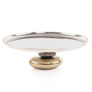 Latest Design Metal Chocolate Tray Nickle Plated <b>Tabletop</b> Chocolate Platter New Design Premium Quality Metal Chocolate Tray - Product Image 5