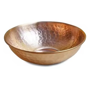 Cuencos de Cobre Hechos a Mano para Exhibición con Acabado Antiguo de Primera Calidad - Product Image 4