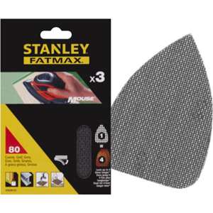 Feuilles de ponçage en maille multi-paquet Stanley pour abrasifs à velcro - Product Image 1