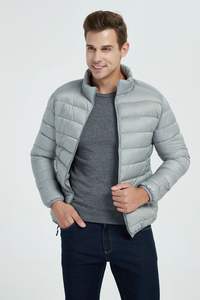Chaqueta de Invierno Estilo Formal para Hombre al por Mayor, Chaqueta Acolchada Personalizada, Ropa Informal para Gimnasio, Chaquetas Acolchadas Ajustadas Unisex - Product Image 2
