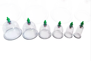 Alat Terapi Bekam Plastik Transparan Berkualitas Tinggi Satu Cup OEM Bersertifikat <span class=keywords><strong>CE</strong></span> Garansi 3 Tahun untuk Penggunaan Tubuh 1karton 500pcs - Product Image 4