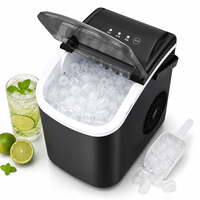 Machine à glaçons automatique portable de comptoir, 12 kg/24h, pour la maison, l'hôtel et le bar – Nouveauté très demandée