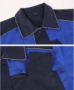 แจ็กเก็ตใส่ทำงานผ้าฝ้ายออร์แกนิคสำหรับผู้ชายแจ็คเก็ตบอมเบอร์ลำลองมีกระเป๋า - Product Image 4