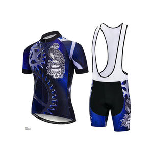 Vente chaude dernier style OEM maillots de cyclisme ensemble respirant vêtements de vélo impression par sublimation vêtements de sport uniformes de cyclisme - Product Image 4