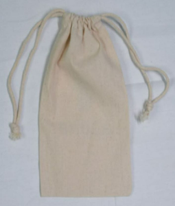 Pochette en coton mousseline bio, écologique, recyclable, personnalisée, petite, blanche, en toile de calicot, sac à cordon en toile, sacs en coton de soie - Product Image 2