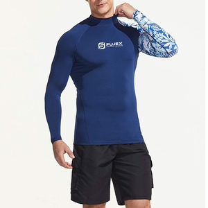 Personalizado Rash Guard Fabricante Natación Rashguard Fábrica Hombres Sublimación Impreso Rash Guard Copmression Gym Rashguard - Product Image 1