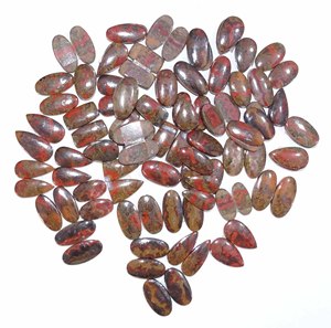 ธรรมชาติโมร็อกโกตะเข็บอาเกตคู่หลวมอัญมณี Cabochon รูปร่างผสมและขนาดตะเข็บอาเกตคู่อัญมณี Lot เครื่องประดับทํา - Product Image 1