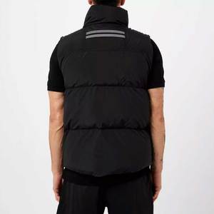 Chaleco Acolchado de Lona Unisex al por Mayor, de Alta Calidad, Ultrasuave, Ligero, Impermeable, Ecológico, con Capucha, Informal, sin Mangas, para Invierno - Product Image 4