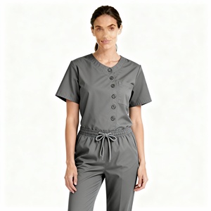 Cómodos juegos de exámenes médicos para mujeres, uniformes de enfermería personalizados, elegantes uniformes hospitalarios para mujeres en diseños estéticos refinados - Product Image 5