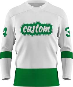 Uniforme de Hockey sobre Hielo Unisex Personalizado al por Mayor, de Alta Calidad, Cómodo, de Secado Rápido y Transpirable, Servicio OEM en Venta - Product Image 3